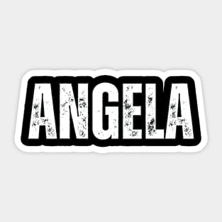 Angela Name Gift Birthday Holiday Anniversary Sticker